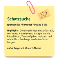 Schatzsuche Info Banner